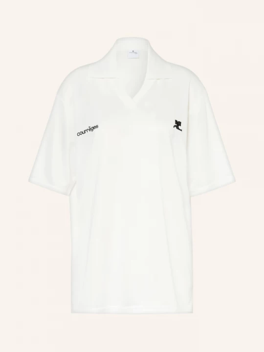 Obrázek produktu Courrèges Oversized Polokošile Z Jersey bílá