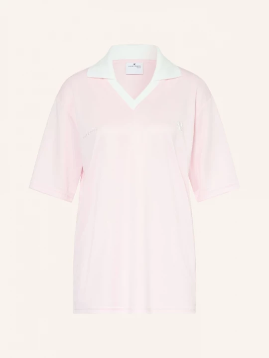 Obrázek produktu Courrèges Oversized Polokošile Z Jersey růžová / bílá