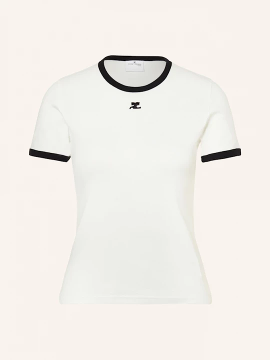 Obrázek produktu Courrèges Tričko bílá / černá
