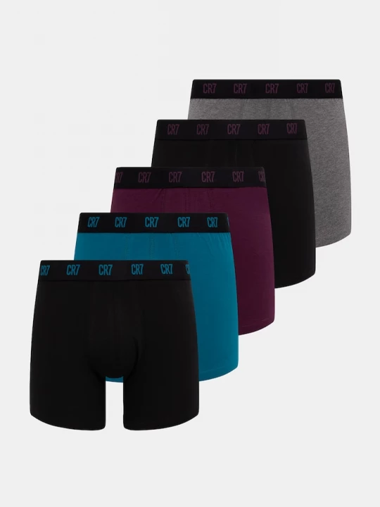 Obrázek produktu CR7 Cristiano Ronaldo Boxerky CR7 Cristiano Ronaldo 5-pack fialová