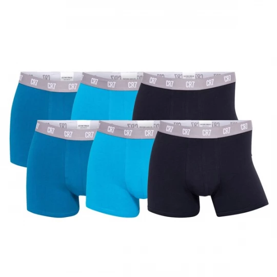 Obrázek produktu CR7 - Cristiano Ronaldo Boxerky  tyrkysová / safírová / černá / bílá
