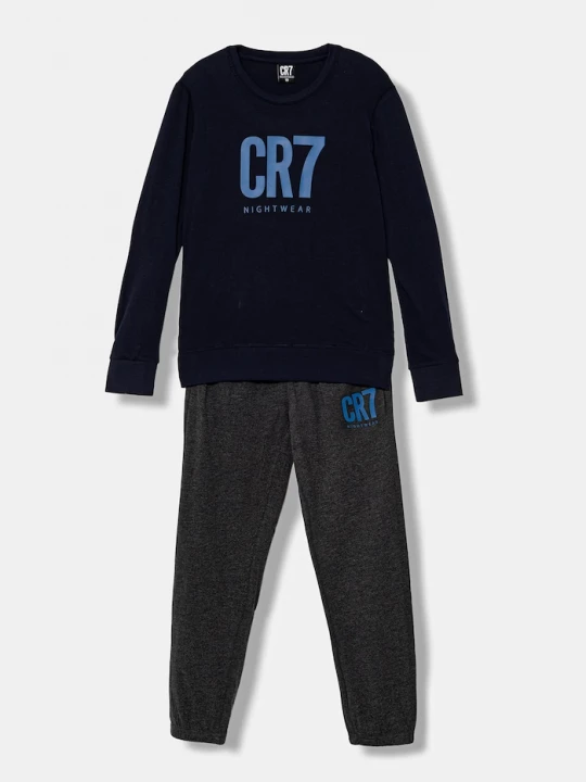 Obrázek produktu CR7 Cristiano Ronaldo Dětské bavlněné pyžamo CR7 Cristiano Ronaldo námořnická modř