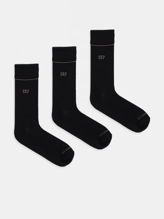Obrázek produktu CR7 Cristiano Ronaldo Ponožky CR7 Cristiano Ronaldo 3-pack černá