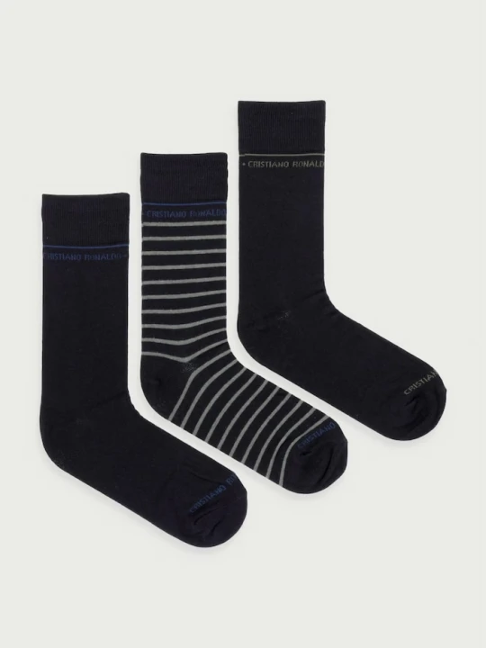 Obrázek produktu CR7 Cristiano Ronaldo ponožky pánské 3-pack černá