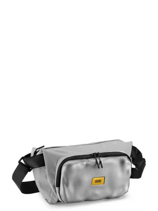 Obrázek produktu Crash Baggage ledvinka SOFT CROSSBODY 21, 5x29x15 cm stříbrná
