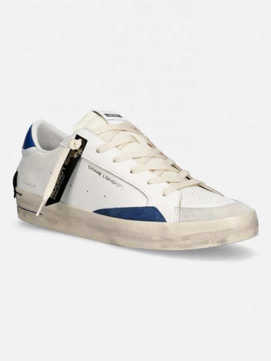 Obrázek produktu Crime London SK8 DELUXE sneakers boty pánské kožené béžová