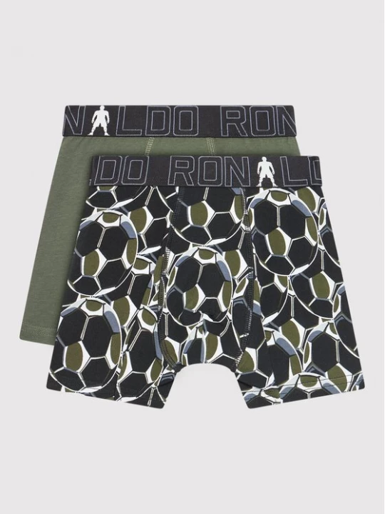 Obrázek produktu Cristiano Ronaldo CR7 Souprava boxerek Trunk 2-Pack 8400-51-565 Zelená