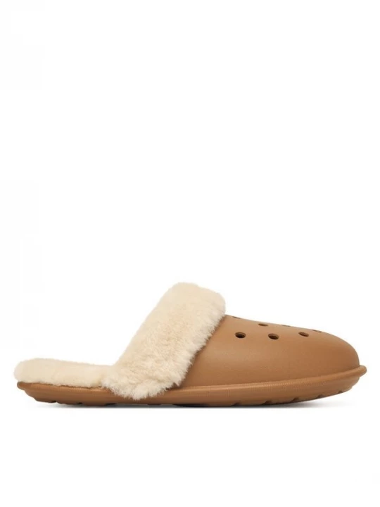 Obrázek produktu Crocs Bačkory Classic Fuzz Scuff 212143 Hnědá