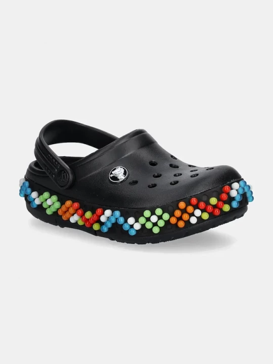 Obrázek produktu Crocs Dětské pantofle Crocs CROCBAND COLORFUL LIGHTS CLOG černá