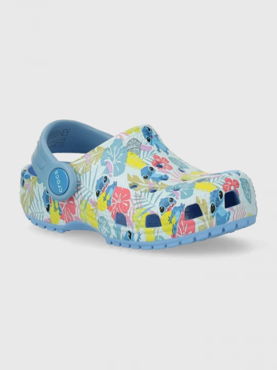 Obrázek produktu Crocs Dětské pantofle Crocs STITCH CLASSIC CLOG tyrkysová