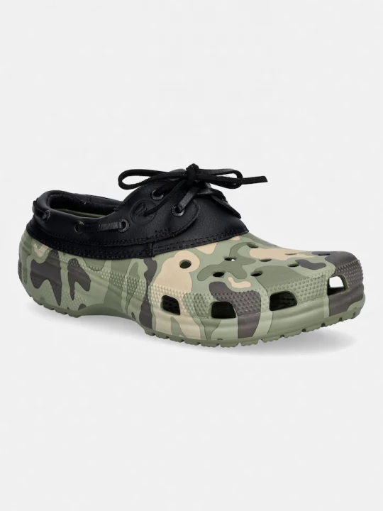 Obrázek produktu Crocs mokasíny pánské Classic Duck Camo Boat Shoe zelená