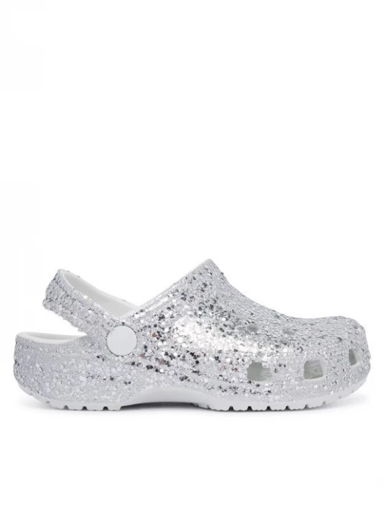 Obrázek produktu Crocs Nazouváky Classic Dazzle Glitter Clog K 213915 Stříbrná