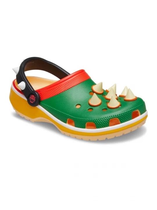 Obrázek produktu Crocs Pantofle 'Bowser IAM' velbloudí / zelená / červená