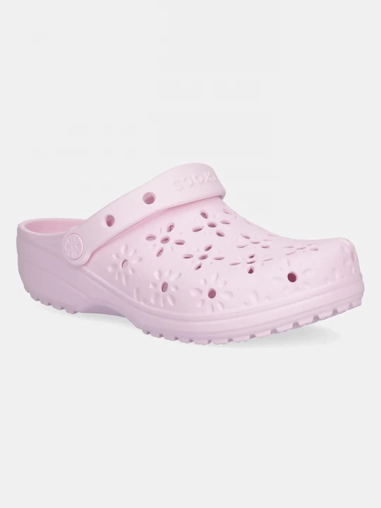 Obrázek produktu Crocs Pantofle Crocs Classic Floral Cut Out Clog růžová