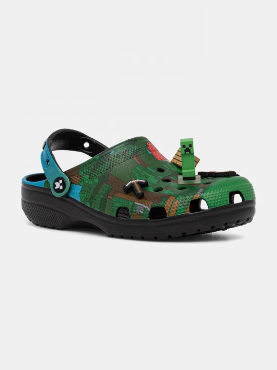 Obrázek produktu Crocs Pantofle Crocs Classic Minecraft Clog zelená