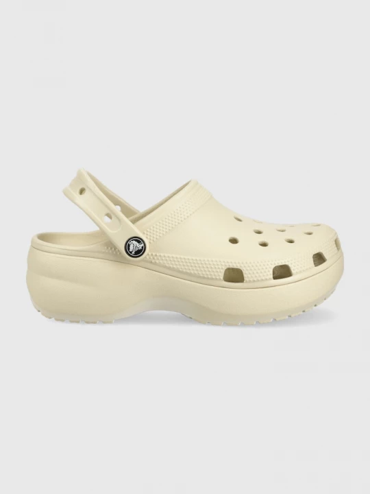 Obrázek produktu Crocs Pantofle Classic Platform Clog béžová