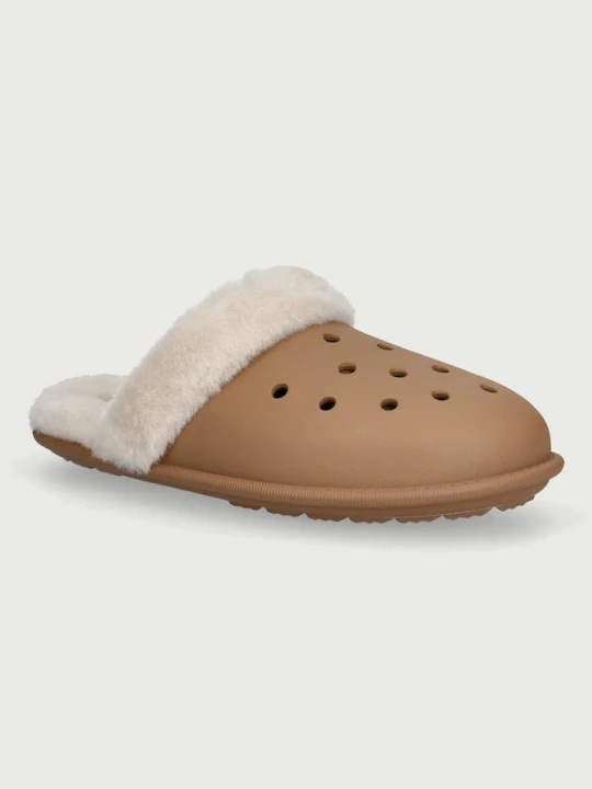 Obrázek produktu Crocs pantofle dámské Classic Fuzz Scuff Slipper béžová