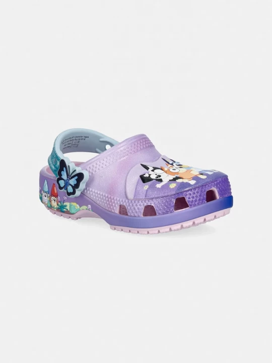 Obrázek produktu Crocs pantofle dětské CLASSIC BLUEY MULTI PINK CLOG T fialová