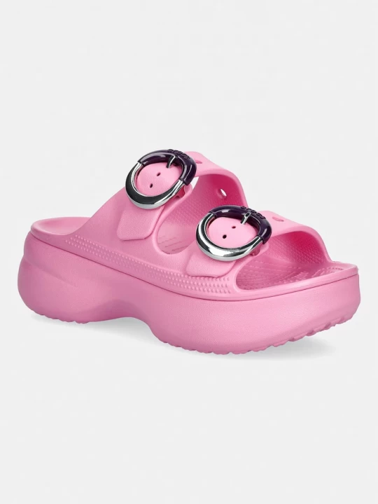 Obrázek produktu Crocs pantofle na platformě dámské Saturday Platform Dipped Buckle Sandal růžová
