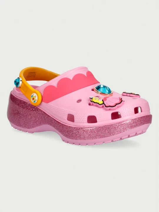 Obrázek produktu Crocs pantofle nazouváky dámské Classic Princess Peach Platform Clog růžová