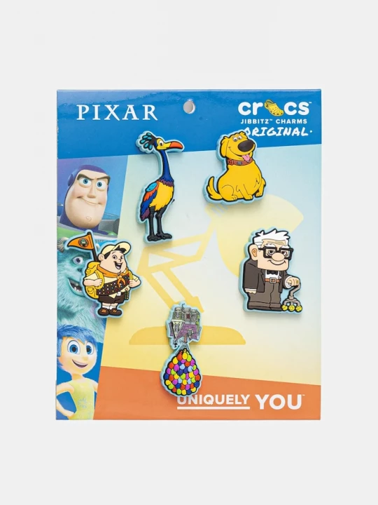 Obrázek produktu Crocs Připínačky na dětské boty Crocs Pixar UP 5 Pck 5-pack