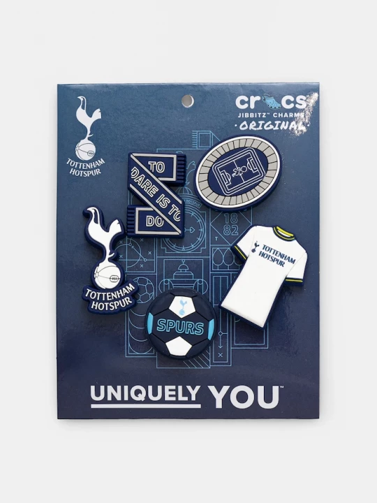 Obrázek produktu Crocs Připínačky na dětské boty Crocs Tottenham 5Pck 5-pack námořnická modř