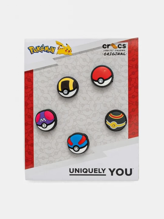 Obrázek produktu Crocs Připínačky na obuv Crocs Poke Ball 5-pack