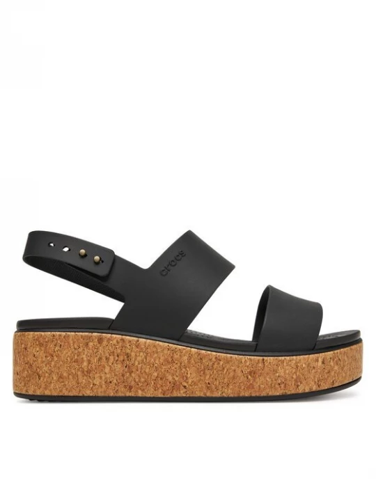 Obrázek produktu Crocs Sandály Brooklyn Cork Low Wedge 211144 Černá