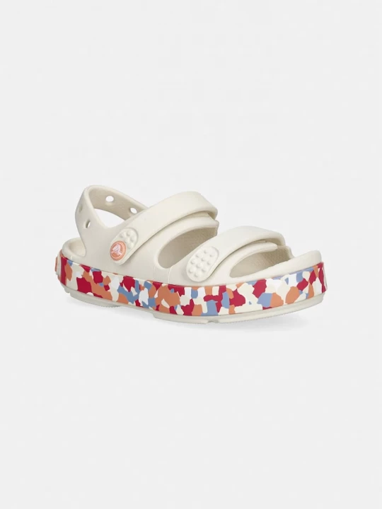 Obrázek produktu Crocs sandály dětské CROCBAND CRUISER GLOW CONFETTI BAND SANDAL T béžová