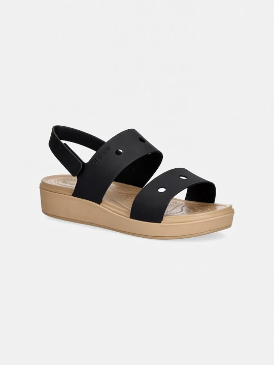 Obrázek produktu Crocs sandály na platformě dětské BROOKLYN SANDAL černá