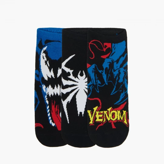 Obrázek produktu Cropp - 3 pack ponožek Venom - černý