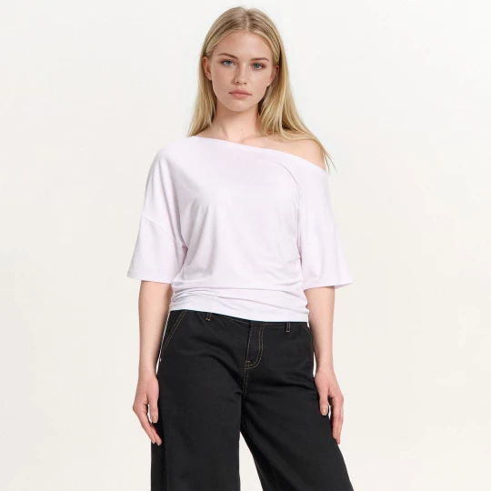 Obrázek produktu Cropp - Asymetrická halenka - bílá