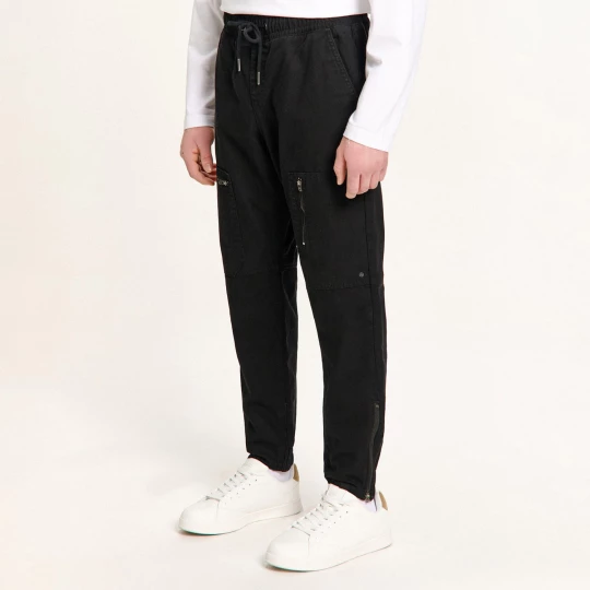 Obrázek produktu Cropp - Bavlněné kalhoty - černý