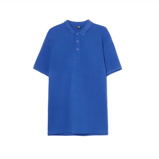 Obrázek produktu Cropp - Bavlněné polo basic - indigo