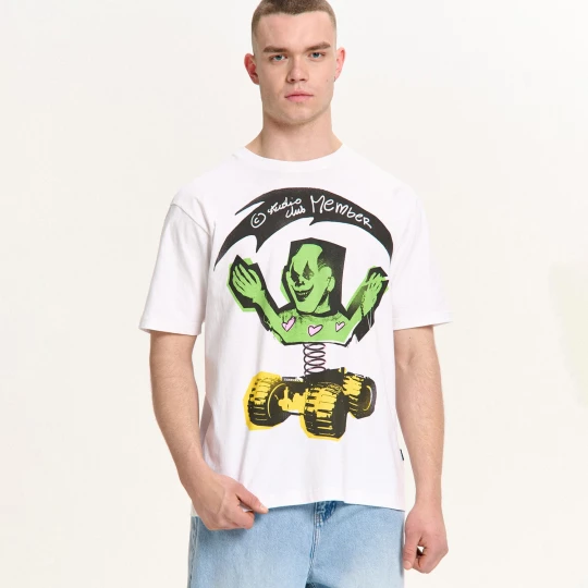 Obrázek produktu Cropp - Bílá tričko - bílá