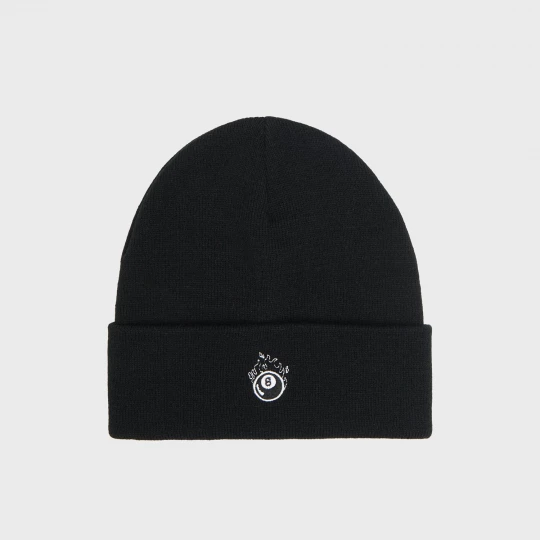 Obrázek produktu Cropp - Černá beanie s nášivkou - černý