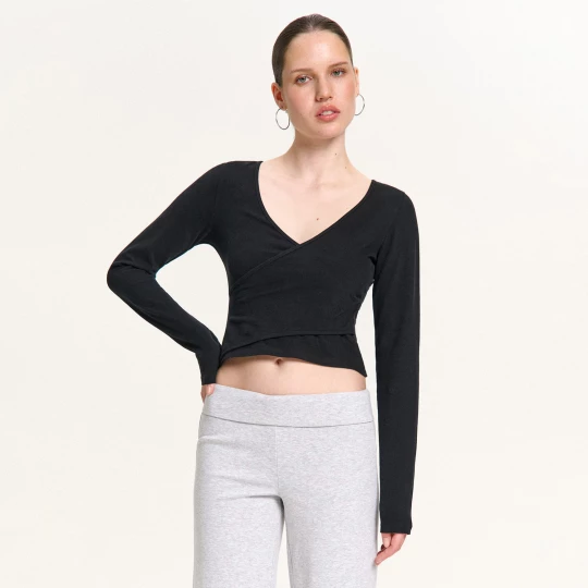 Obrázek produktu Cropp - Černá halenka - černý