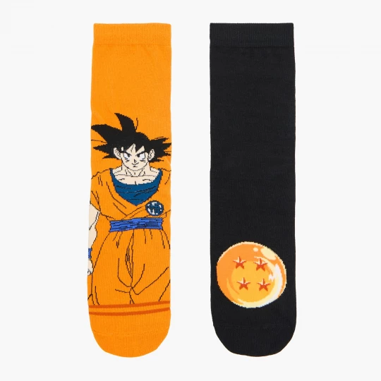 Obrázek produktu Cropp - Dvojbalení ponožek s potiskem Dragon Ball - oranžová