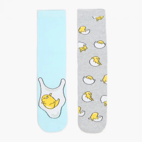 Obrázek produktu Cropp - Dvojbalení ponožek s potiskem Gudetama - vícebarevná