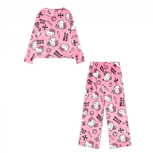 Obrázek produktu Cropp - Dvoudílná pyžamová souprava Hello Kitty - růžová