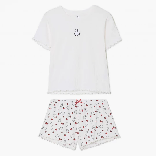 Obrázek produktu Cropp - Dvoudílná pyžamová souprava Miffy - bílá