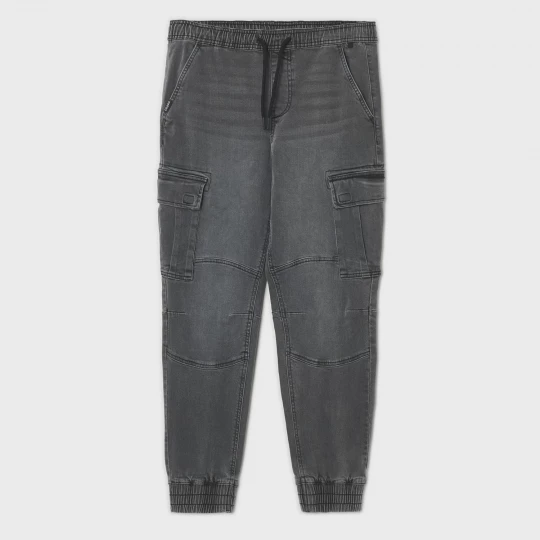 Obrázek produktu Cropp - Džínové kalhoty cargo joggers - šedá
