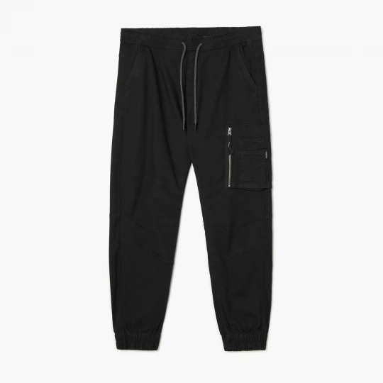 Obrázek produktu Cropp - Džínové kalhoty joggers se sepraným efektem - černý