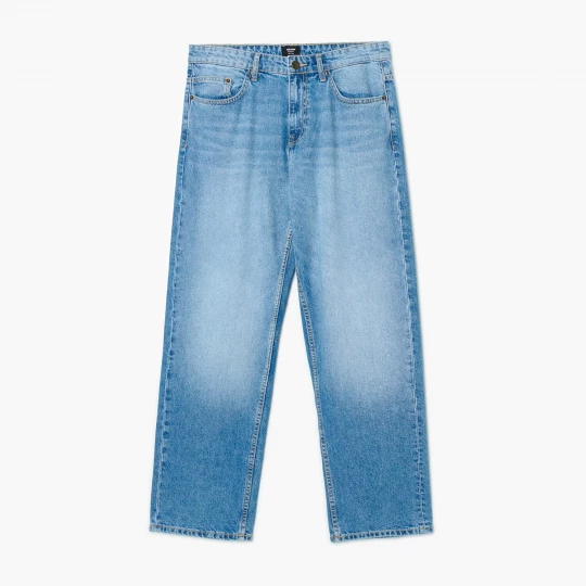 Obrázek produktu Cropp - Džíny baggy se sepraným efektem - džínová