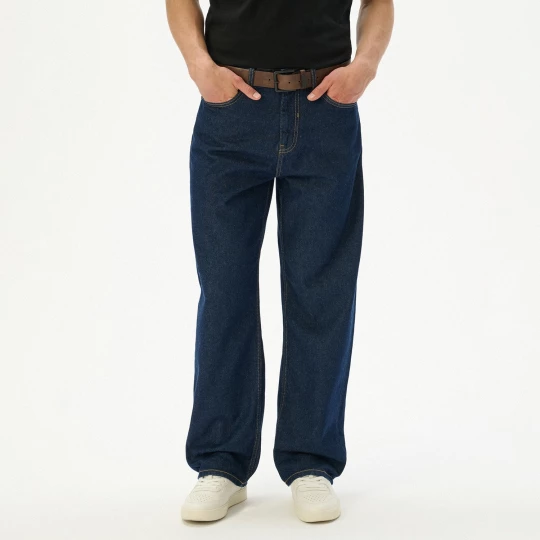Obrázek produktu Cropp - Džíny baggy se sepraným efektem - fialová