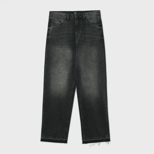 Obrázek produktu Cropp - Džíny baggy se sepraným efektem - šedá