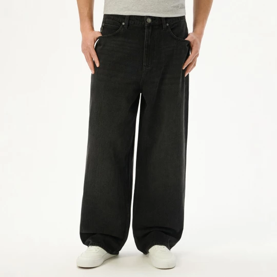 Obrázek produktu Cropp - Džíny super baggy se sepraným efektem - černý