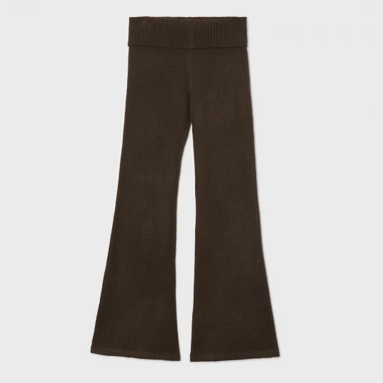 Obrázek produktu Cropp - Kalhoty flare - hnědá