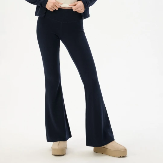 Obrázek produktu Cropp - Kalhoty flare - tmavomodrá