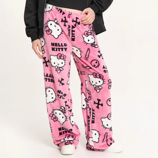 Obrázek produktu Cropp - Kalhoty Hello Kitty - růžová